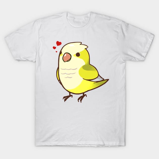 Quaker Parrot 2 T-Shirt by Shemii